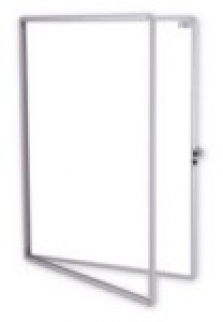 Vitrína bílá 75x100cm
