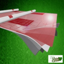 Zrcadlová fólie profi therm silver
