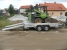 Hliníkový přepravník bagrů