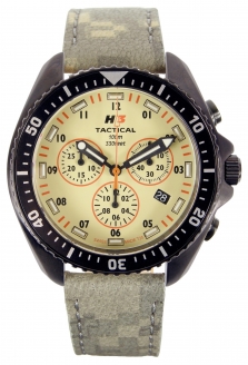 Hodinky H3 Tactical Field Ops Chrono Leather