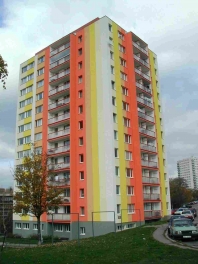 Panelový dům v Praze