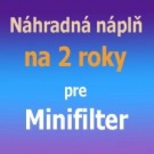 Náhradná náplň pre Minifilter na 2 roky