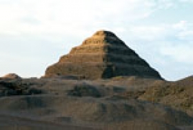 Autorské foto Djoserova pyramida