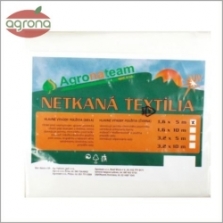 Netkaná textília biela 1,6x10m