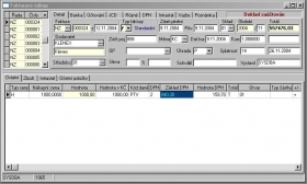 Ekonomický účetní software Periskop - modul Fakturace - nákup