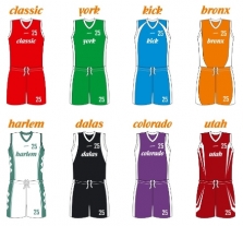 Basketbalové dresy