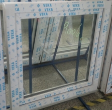 plastové okno 90x90 bílé VEKA