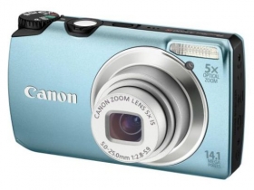 Fotoaparát Canon PowerShot A3200 IS, 14MP, 5x zoom CZ, 2,7" LCD Aqua