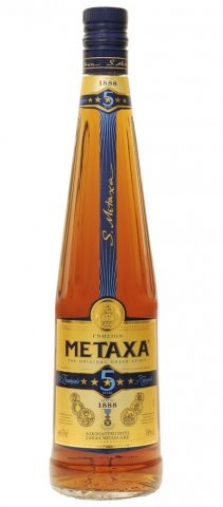 Brandy Metaxa 5* 38% 1l