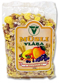Musli Vlára s marhuľami