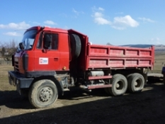 nákladnej dopravy vozidlami TATRA T815