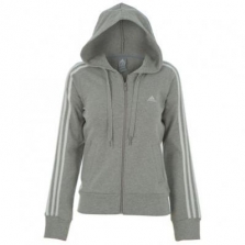 Oblečenie / mikiny s kapucňou / adidas 3S FZ Hood