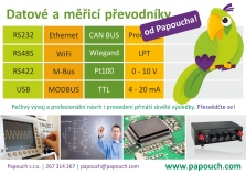 Datové a měřicí převodníky, monitorovací systémy, elektronika na zakázku