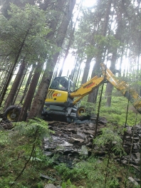 Zemní práce-Pohořelý Vrchlabí doprava Tatra 815 prodej písku, drtě, kačírku