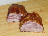Královský bok,neboli lisovaná slanina zauzená.