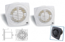 Kúpeľňové a potrubné ventilátory