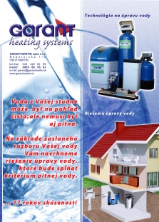 Úprava vody Garant