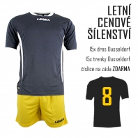 Letní akční nabídka LEGEA dresů a trenek.