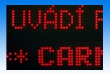 Interiérové LED informační panely