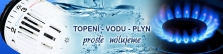 Topení, voda, plyn