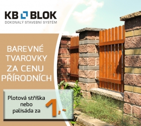 Plot z barevných tvarovek KB za jedinečnou cenu