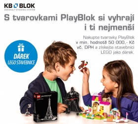 Stavebnice LEGO k nákupu tvarovek PlayBlok