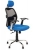 Kancelářská židle ZK14 Výškově nastavitelná židle s područkami, multisynchro opěrák. Pružná opěra zad s nastavitelnou bederní oporou a pěrkou hlavy.. Materiál pružný nylon, síťovaná opěra. Chromovaný kříž. Rozměr: výška 118-128cm, šířka 54cm, hloubka 65cm, výška sedu 47-57 Nosnost: 130kg .