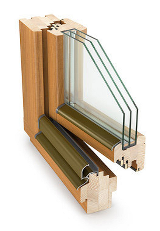 Dřevěná (eurookna) okna