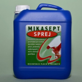 Mikasept sprej - 5 l kanystr