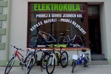 Prodej elektro-kol, jízdních kol, koloběžek, elektro-koloběžek