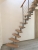 modulové schodiště kov+dřevo