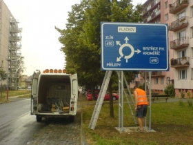 Trvalé a přenosné dopravní značení - Dopravní značení Mana