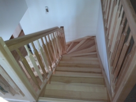 Dřevěné schodiště Nývlt
