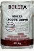 Malty pro lícové cihly  - šedá světlá