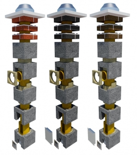 Komínový systém Komíny CZ- Keramo 