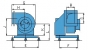 Plastové průmyslové radiální ventilátory NV