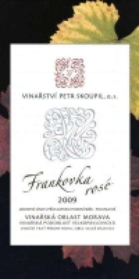 Frankovka rosé, pozdní sběr 2010, suché