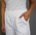 Kalhoty dámské bílé do gumy