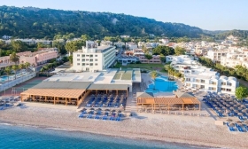 Hotel Avra beach, Rhodos, Řecko 