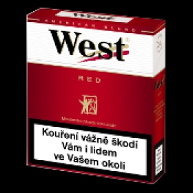 Cigarety West Red 24´s 80