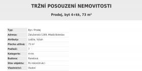 TRŽNÍ ODHAD ZDARMA