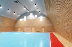 Sportovní stavby, sportovní haly
