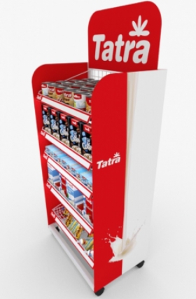 Produktové stojany na míru