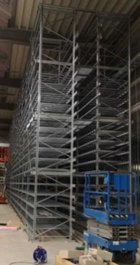 Realizace, demontáže, revize a servis nových skladů a ocelových konstrukcí