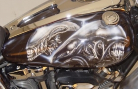 Mistrovské airbrush lakování na zakázku