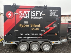 Spolehlivý pronájem elektrocentrál