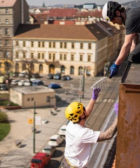 Výškové práce s horolezeckou technikou