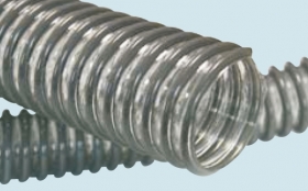 Polyuretanové hadice vyztužené spirálou z PVC Lignum PU