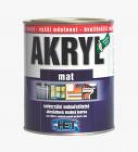 Univerzální akrylátové barvy - Akryl MAT
