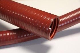 Flexibilní hadice s výstužnou spirálou z polymeru PVC - Fire Elastik